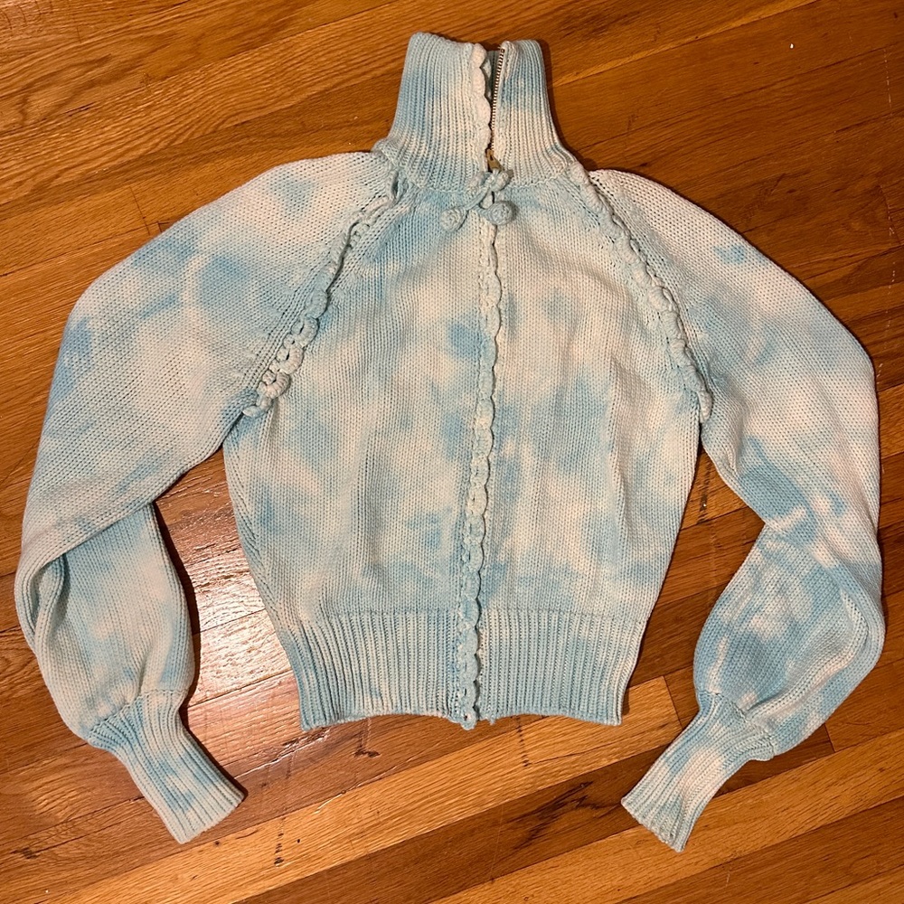 Loveshackfancy Zip-Up Sweater - image 1